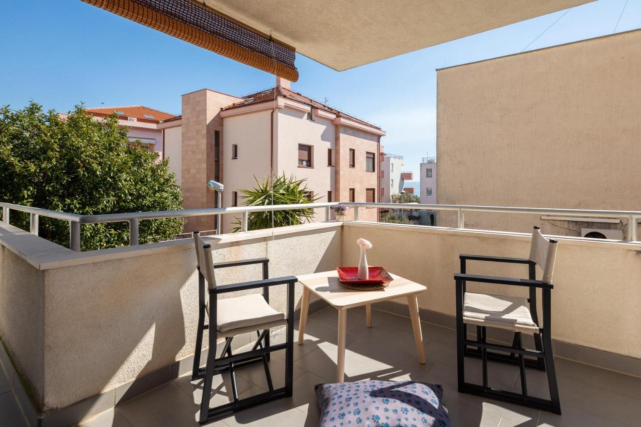 Modern Apt With Terrace 4 Min Walk To The Beach Split Exterior foto